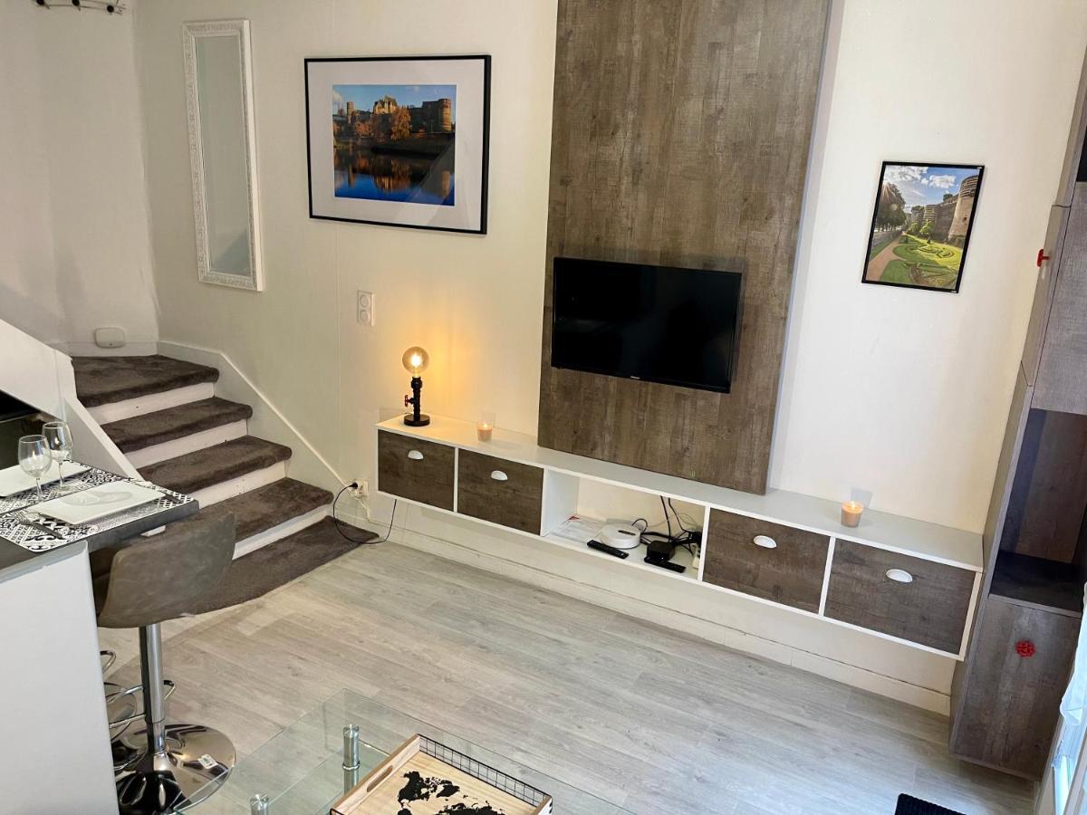 Апартаменты Duplex Hyper-Centre Avec Sa Cour Privee Анже Экстерьер фото